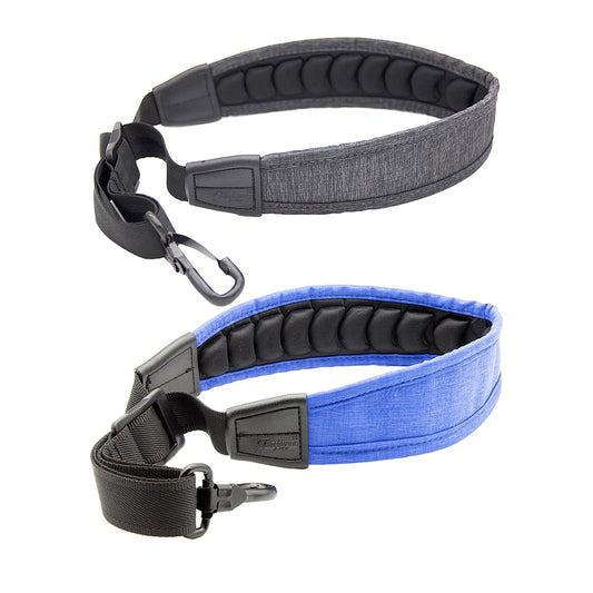 Saxophone Neck Strap Oxford Cloth Padded for Alto Tenor Baritone Soprano Blue