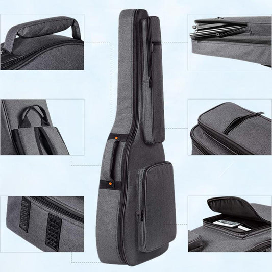 41 inch Electric Guitar Bag Waterproof Dustproof Soft Case for Home Storage