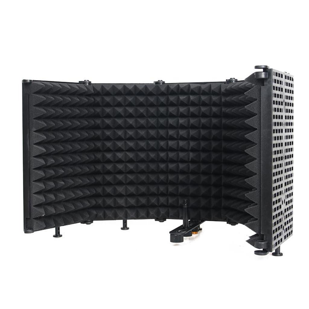 Microphone Shield Isolation Anti-spray Net Shockproof Mount Vocal Booth