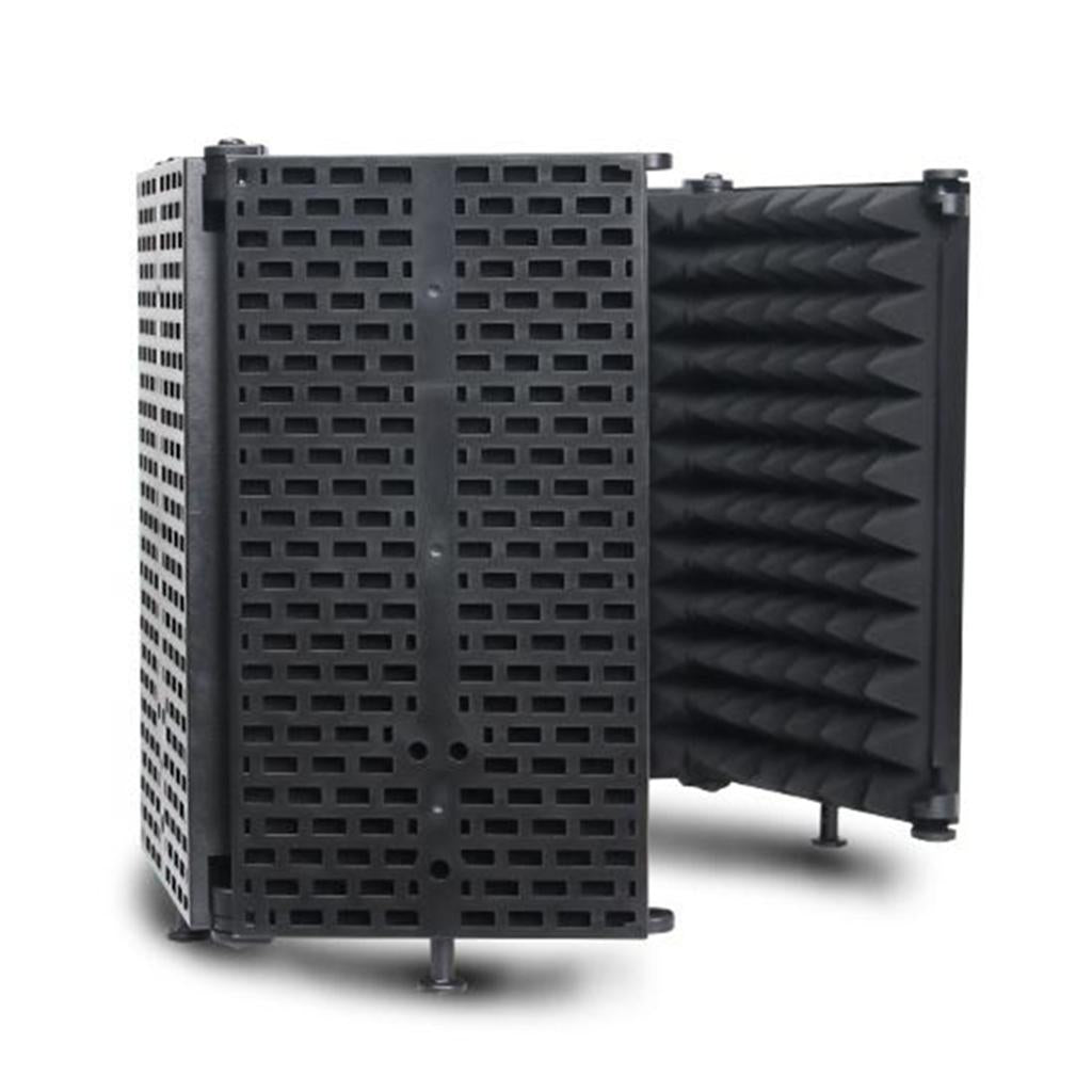 Microphone Shield Isolation Anti-spray Net Shockproof Mount Vocal Booth