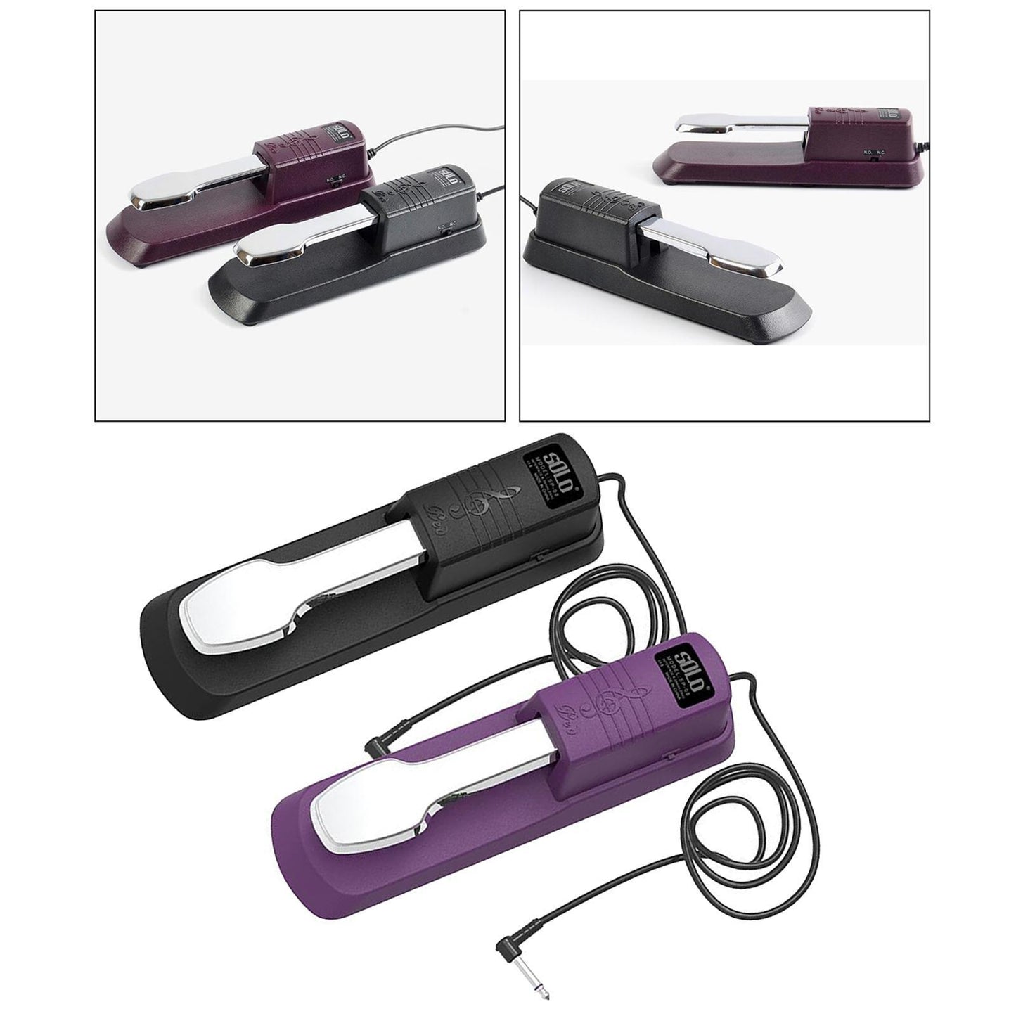 Heavy Duty Keyboard Digital Piano Sustain Pedal for Yamaha Piano Casio, Korg