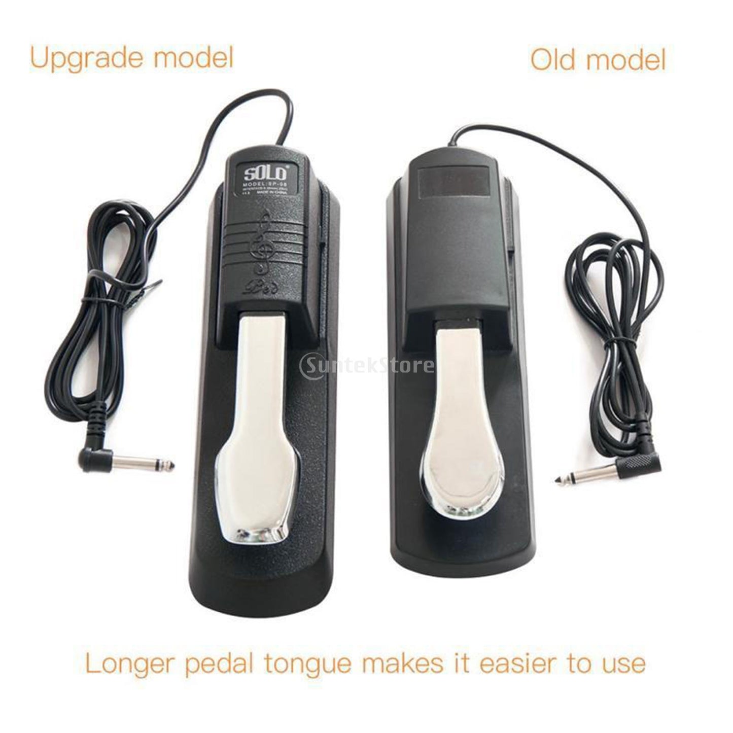 Heavy Duty Keyboard Digital Piano Sustain Pedal for Yamaha Piano Casio, Korg