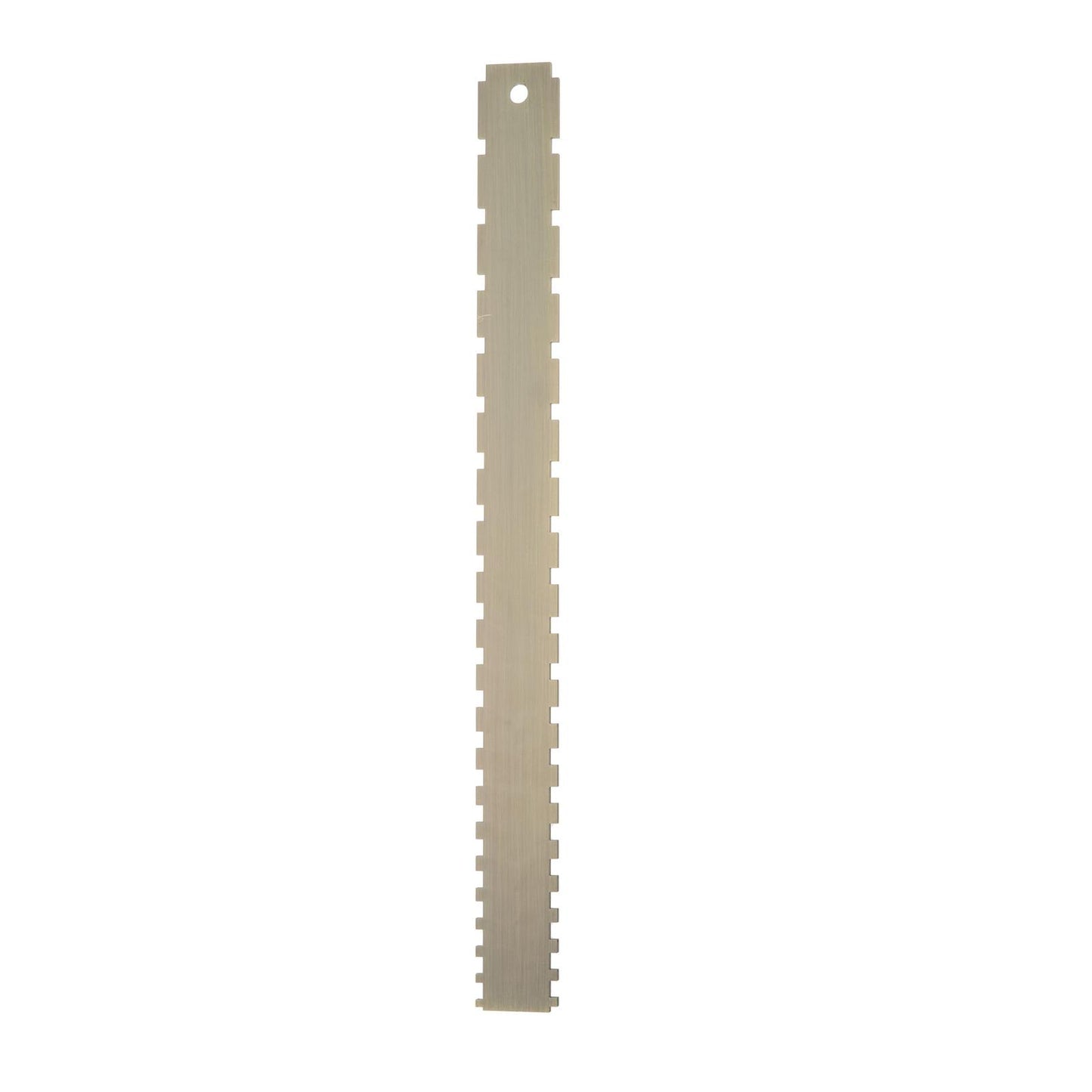 NOTCHED STRAIGHT EDGE for Electric Bass Guitar Neck Tool 16.5 Bronze"