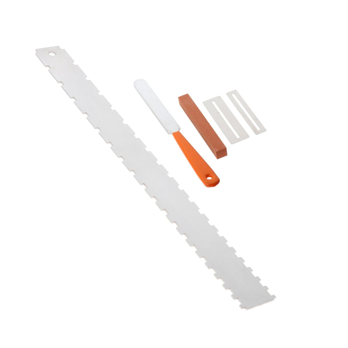 Guitar Neck Notched Straight Edge Fret Rocker File Luthier Tools 5pcs