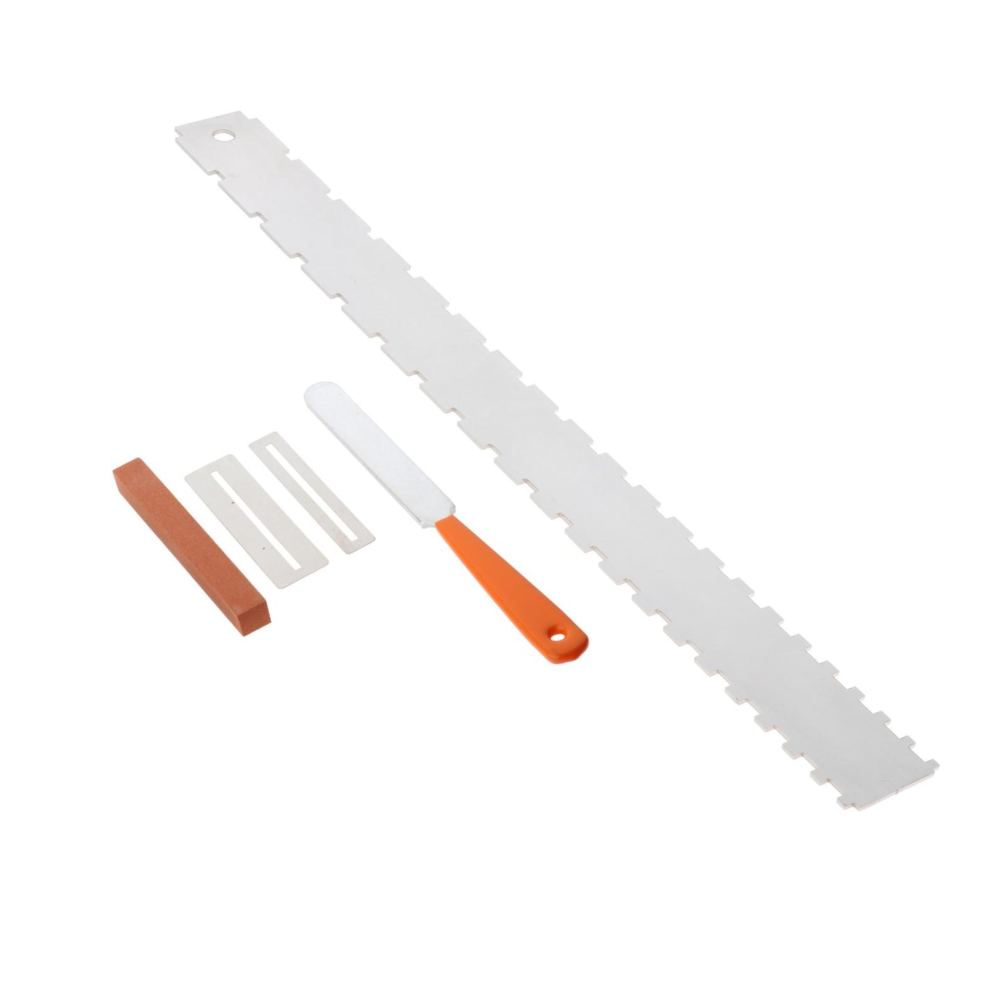 Guitar Neck Notched Straight Edge Fret Rocker File Luthier Tools 5pcs