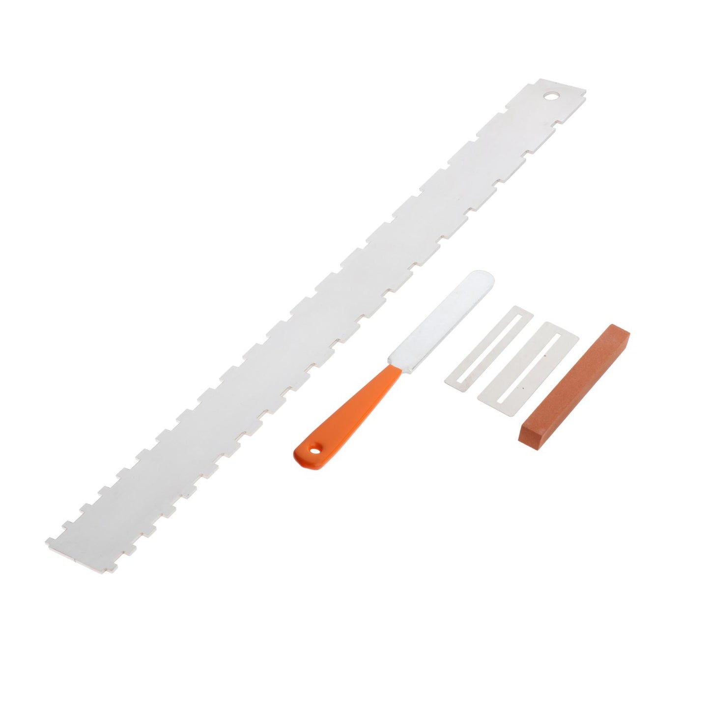 Guitar Neck Notched Straight Edge Fret Rocker File Luthier Tools 5pcs