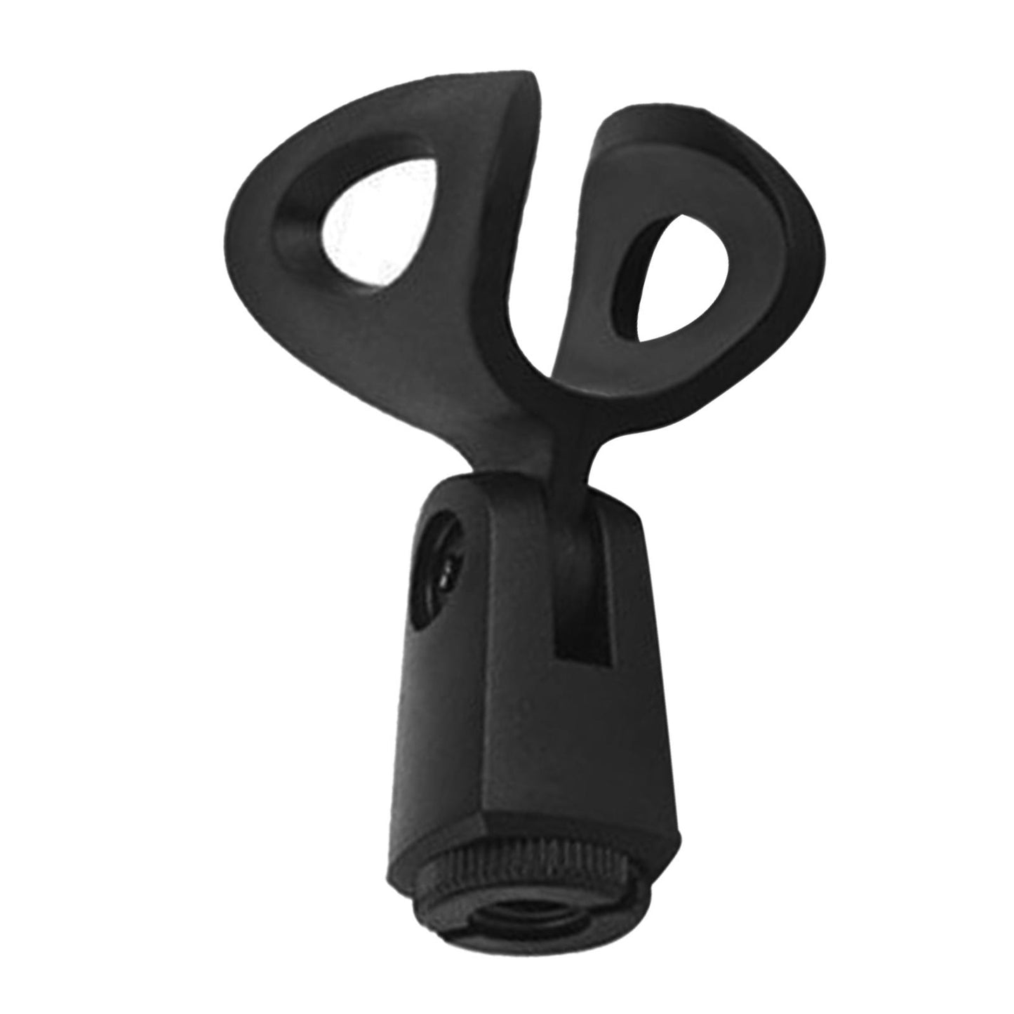Microphone Clip Holder Flexible Clamp Clip Holder Mount Mic Stand Accessory with Hole