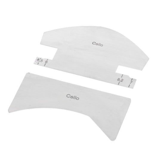 1pc/2Pcs Metal Violin Repair Tools Fingerboard Scraper Making Tools 10 Style Cello_2pcs
