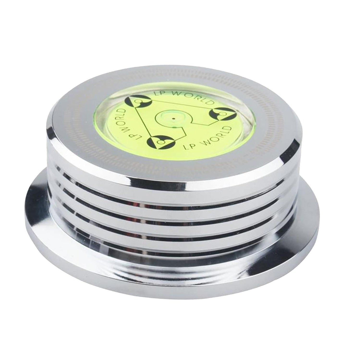 50Hz Record Weight Stabilizer Turntable Clamp Stabilizer LP Disc Stabilizer Silver