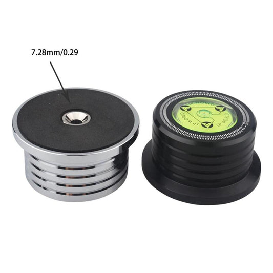 50Hz Record Weight Stabilizer Turntable Clamp Stabilizer LP Disc Stabilizer Black