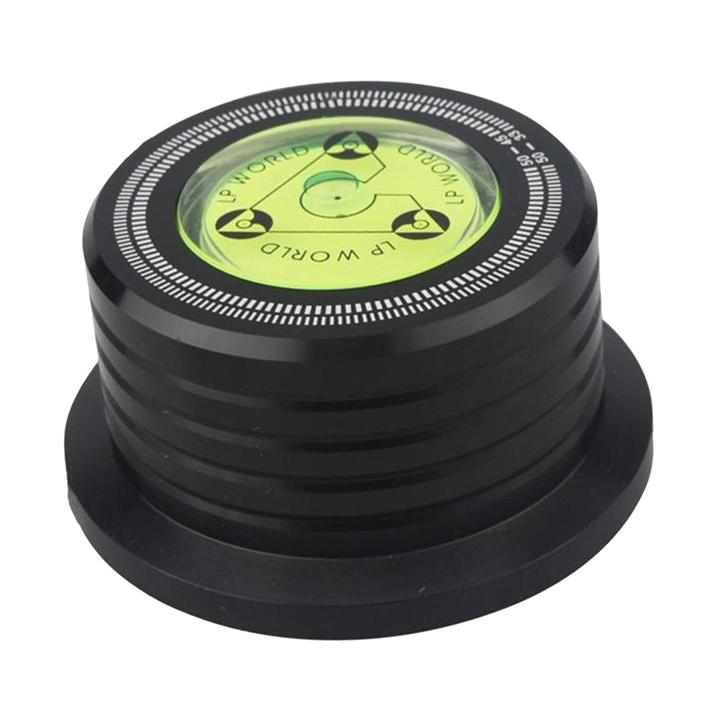 50Hz Record Weight Stabilizer Turntable Clamp Stabilizer LP Disc Stabilizer Black