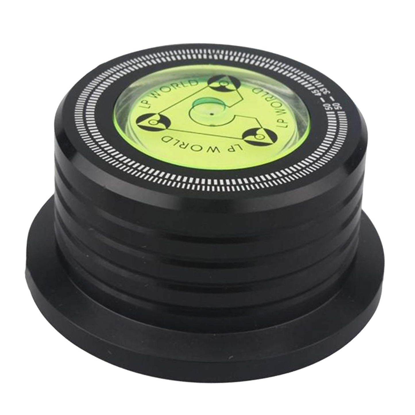 50Hz Record Weight Stabilizer Turntable Clamp Stabilizer LP Disc Stabilizer Black