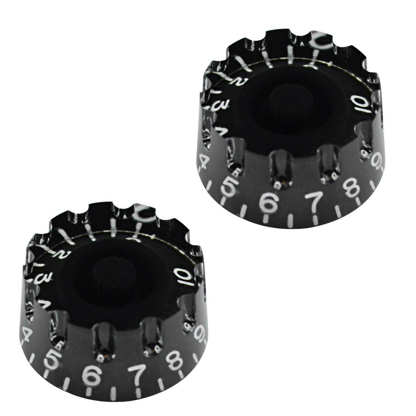 4PCS Guitar Tone Volume Speed Knobs for LP Electric Guitar Black