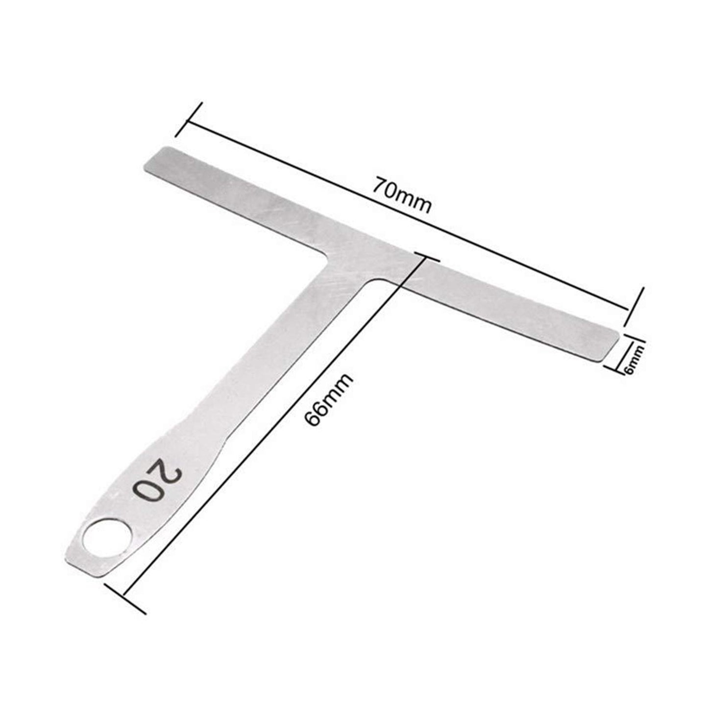 Guitar Luthier Tools Kit String Action Ruler Gauge Feeler Gauge Style 1