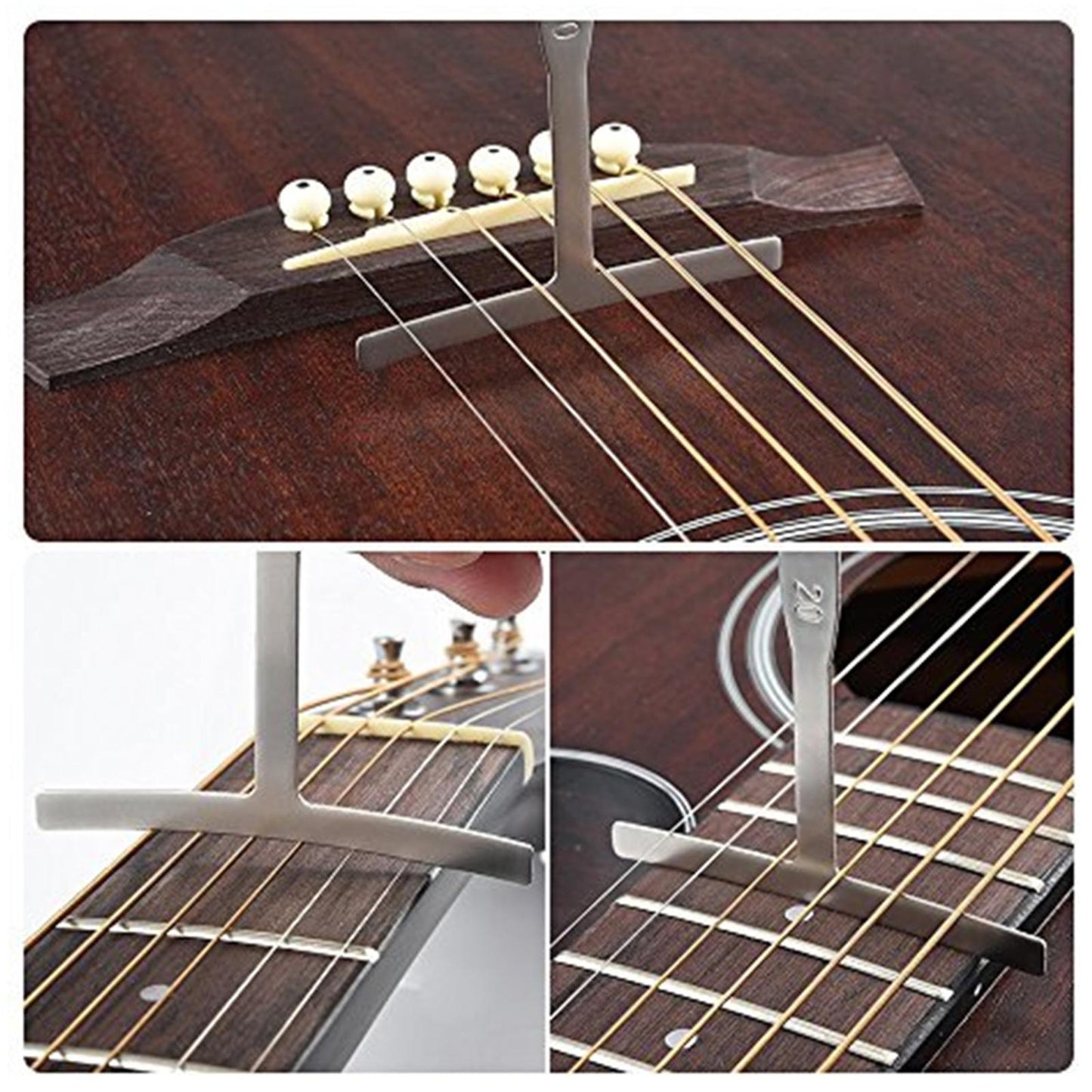 Guitar Luthier Tools Kit String Action Ruler Gauge Feeler Gauge Style 1