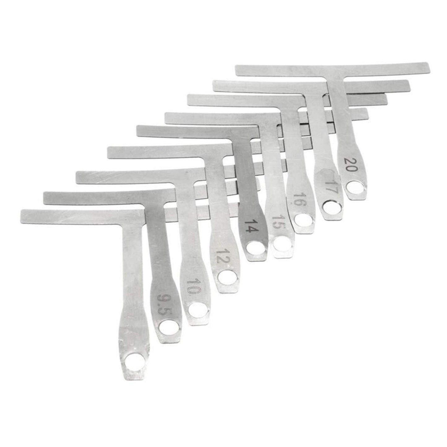 Guitar Luthier Tools Kit String Action Ruler Gauge Feeler Gauge Style 1
