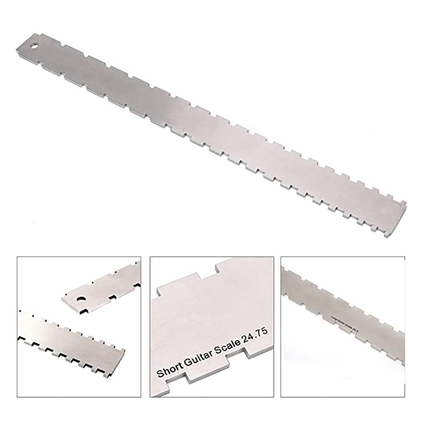 Guitar Luthier Tools Kit String Action Ruler Gauge Feeler Gauge Style 2