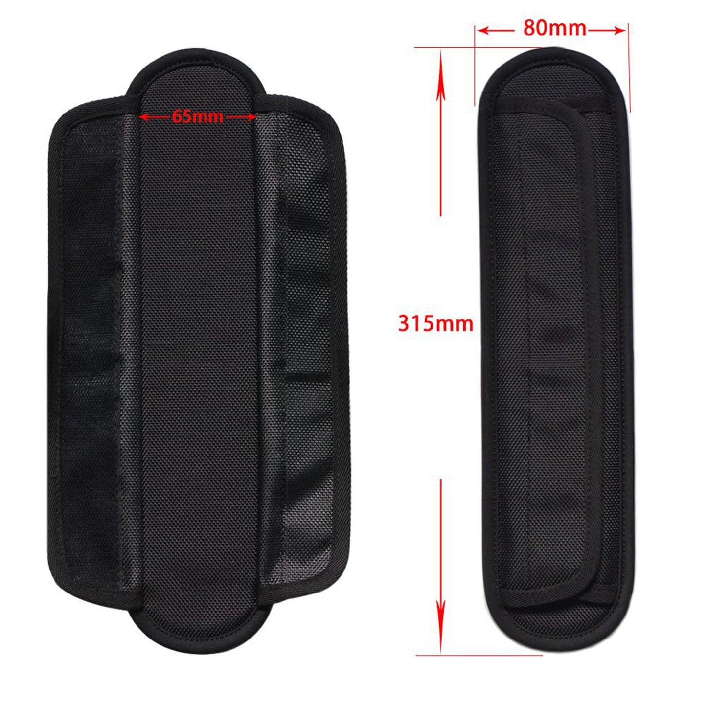 Guitar Shoulder Strap Pad Durable Widened Backpack Guitar Protective Pad Black A