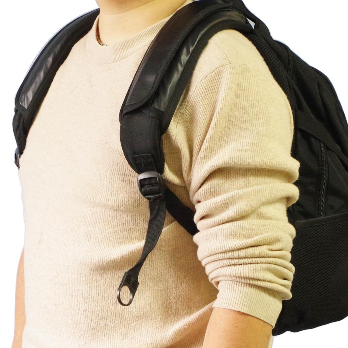 Guitar Shoulder Strap Pad Durable Widened Backpack Guitar Protective Pad Black B