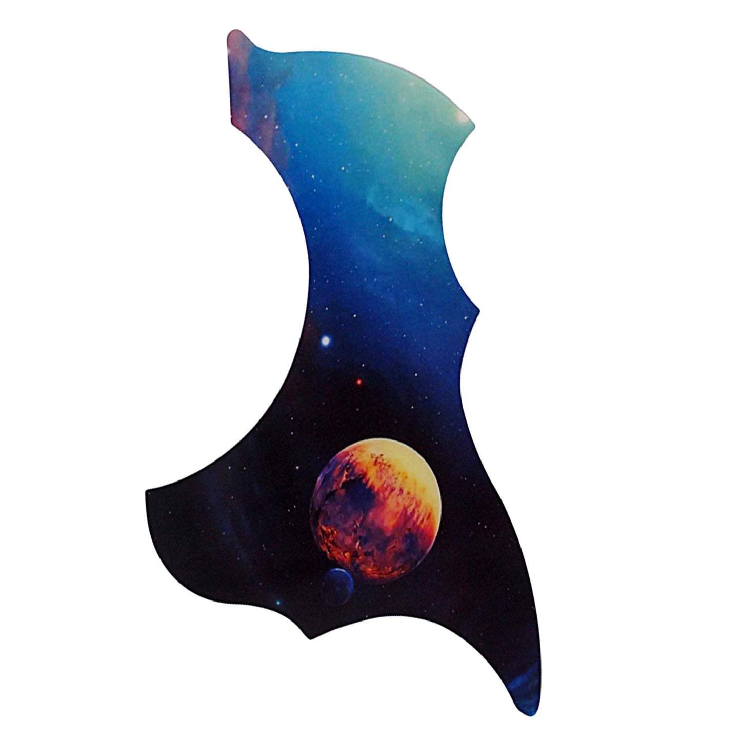 Planet Acoustic Guitar Pickguard Self Adhesive Scratch Plate Guard Plate PVC