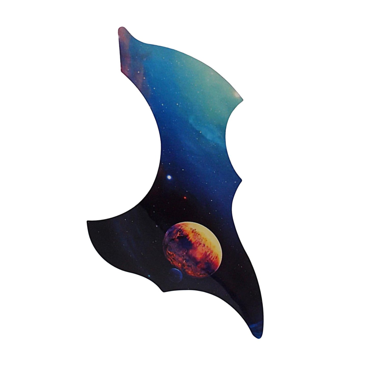Planet Acoustic Guitar Pickguard Self Adhesive Scratch Plate Guard Plate PVC