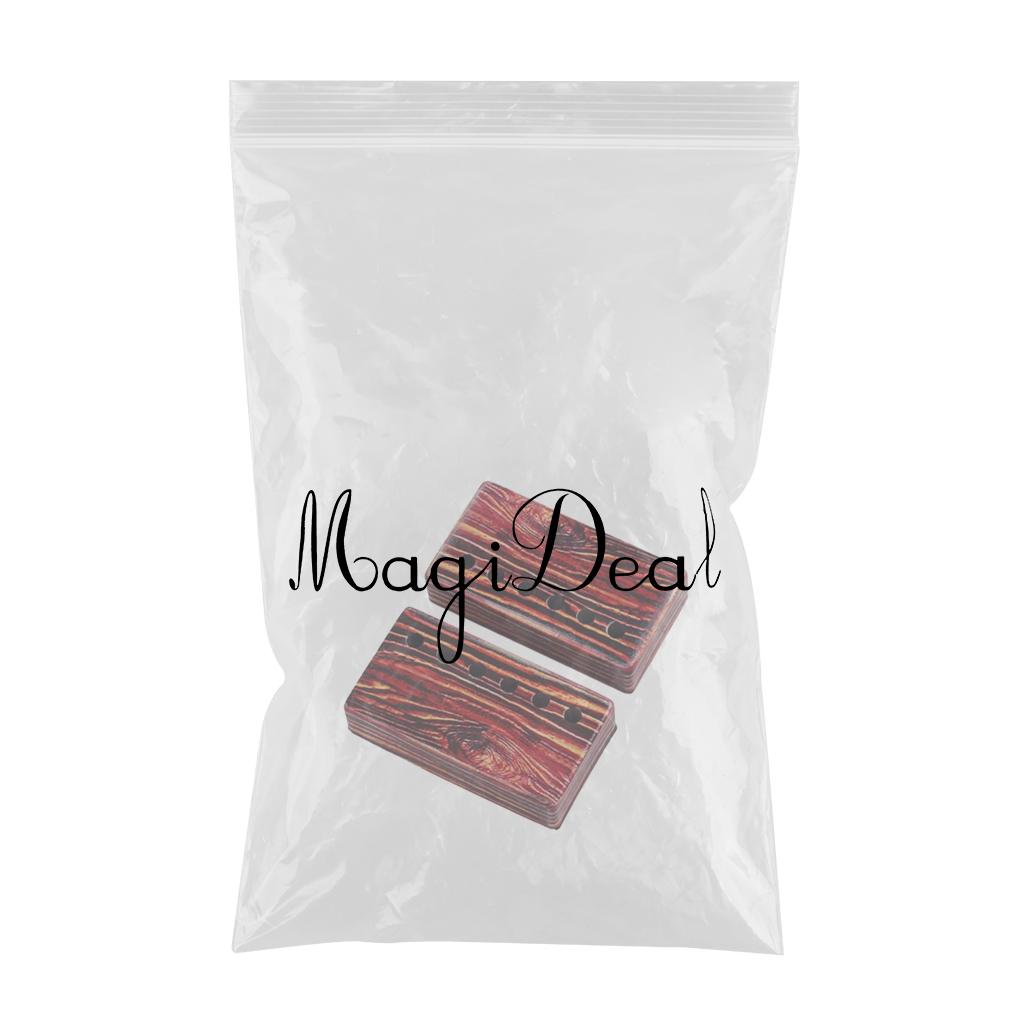 Guitar / Bass Pickup Cover Pole Spacing 50/52mm, 2x Pickup Covers
