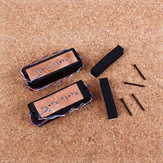 2 Pieces Prewired Bass Pickup Set 5 string, Guitar Pickup Accessory