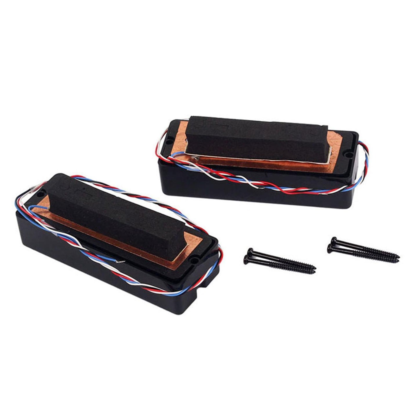 2 Pieces Prewired Bass Pickup Set 5 string, Guitar Pickup Accessory