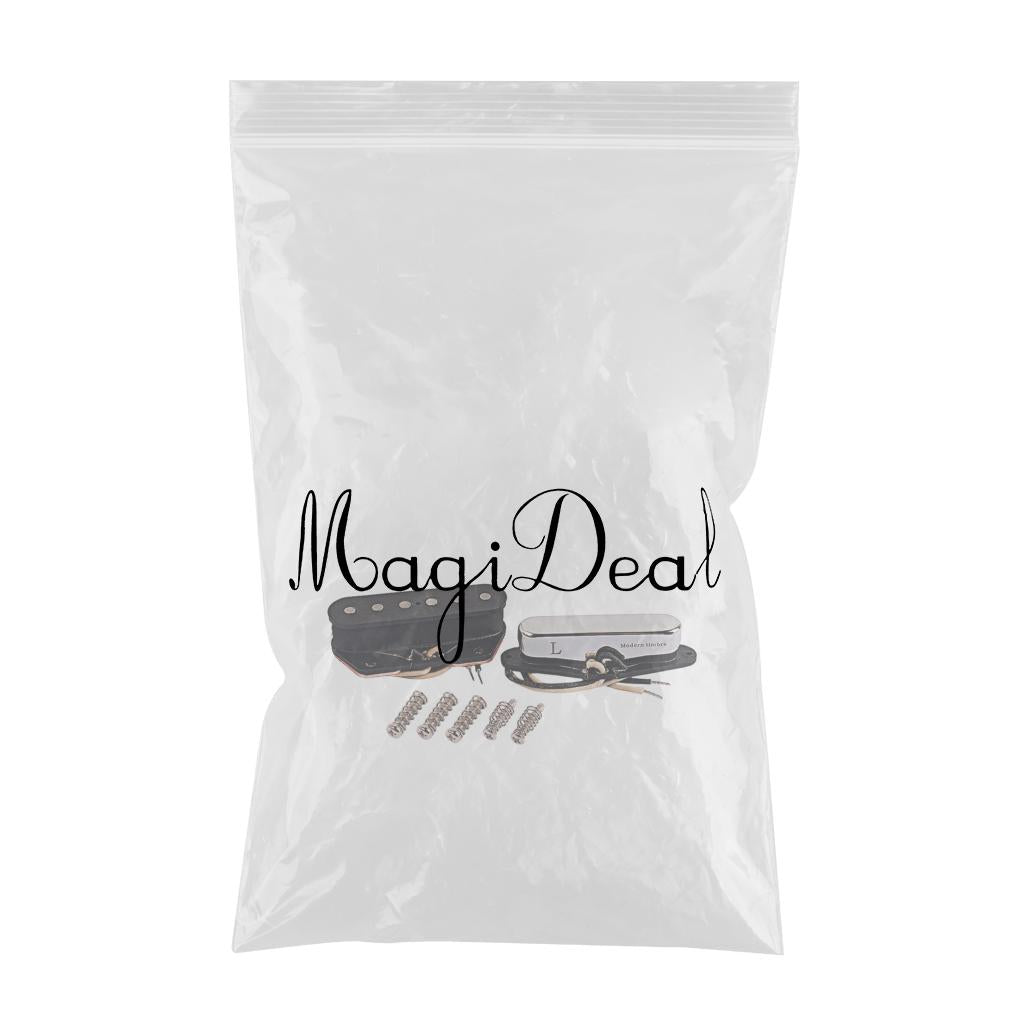 2pcs Bridge Pickup + Neck Pickup for Electric Guitar Replacement Parts
