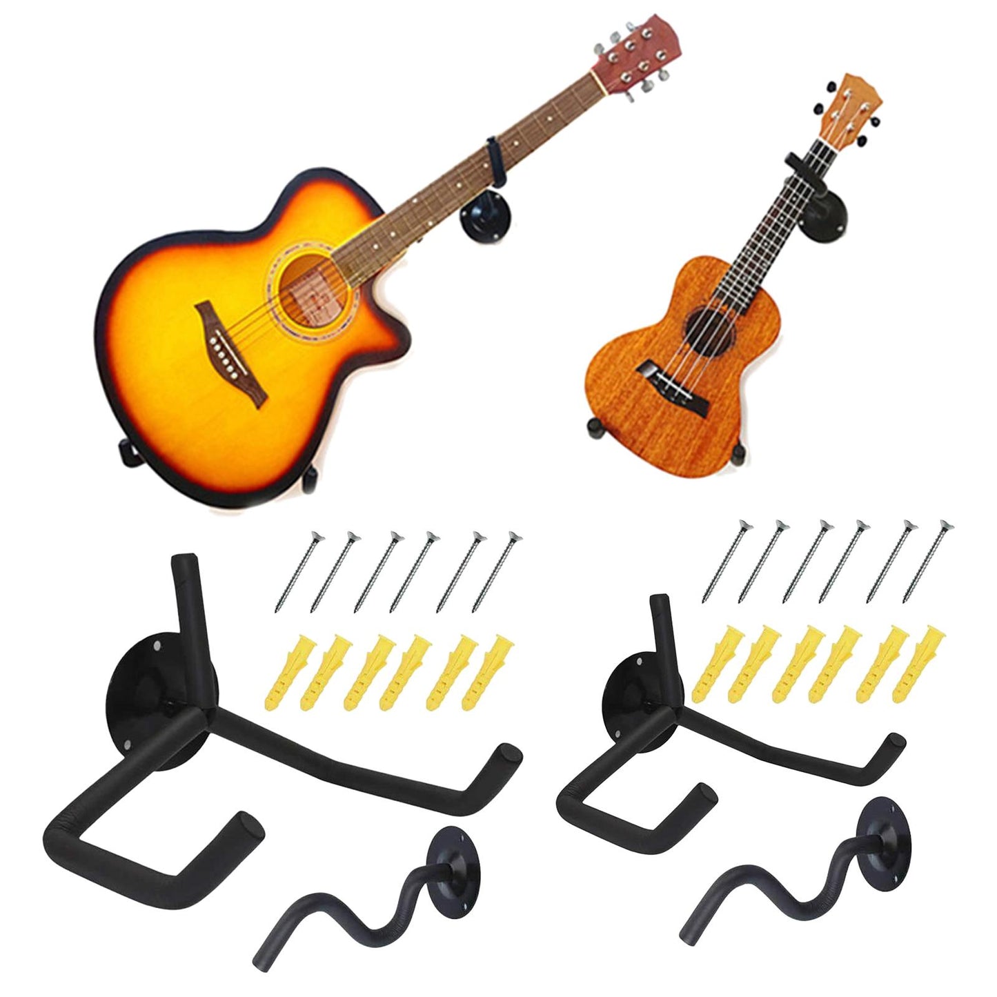 Wall Guitar Hanger Stand for Electric Guitar Ukulele Bass for Guitar