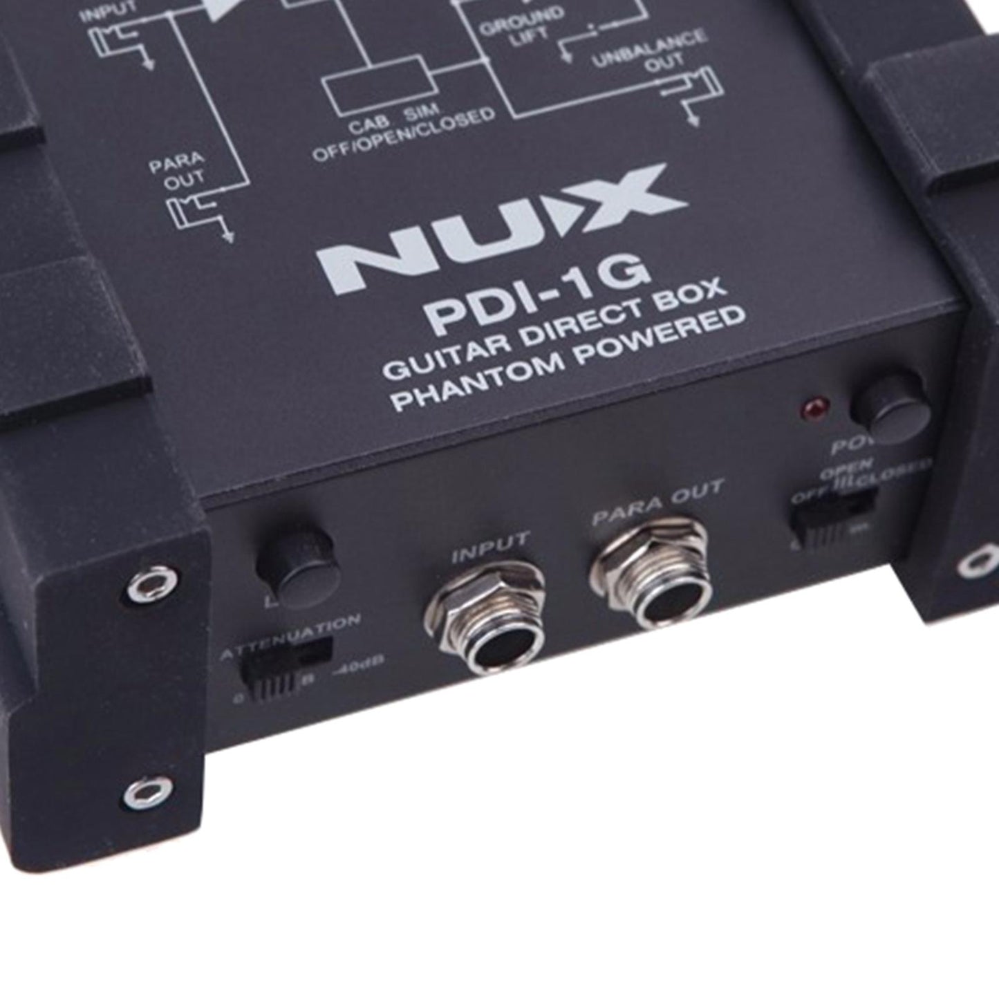 Professional Guitar Direct Box Para Out for Guitar Bass Recording Streaming