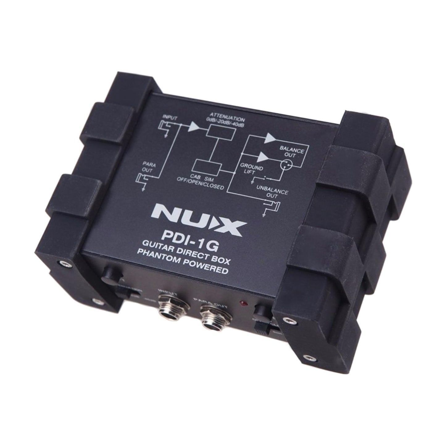Professional Guitar Direct Box Para Out for Guitar Bass Recording Streaming