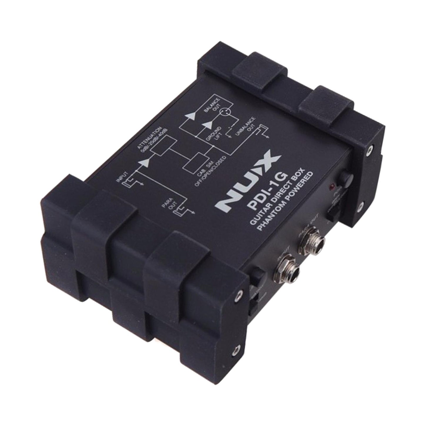 Professional Guitar Direct Box Para Out for Guitar Bass Recording Streaming