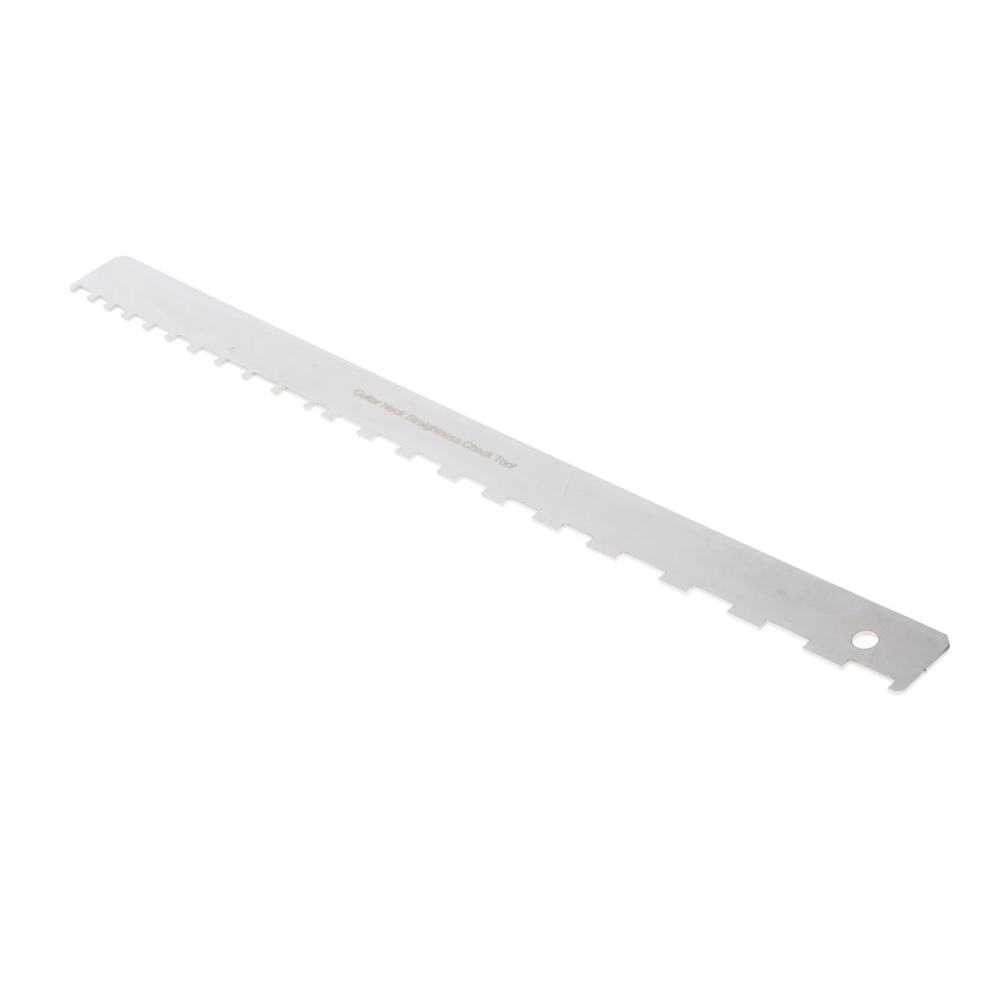 Guitar Neck Notched Straight Edge Fret Gauge Luthier Tool Stainless Steel