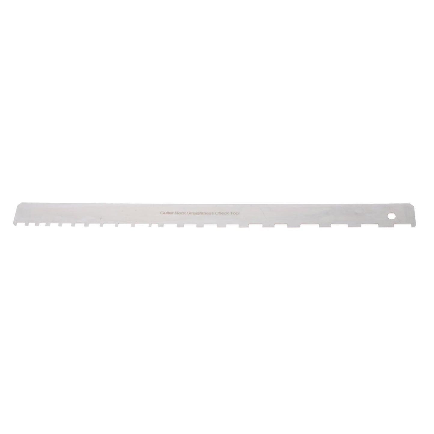Guitar Neck Notched Straight Edge Fret Gauge Luthier Tool Stainless Steel