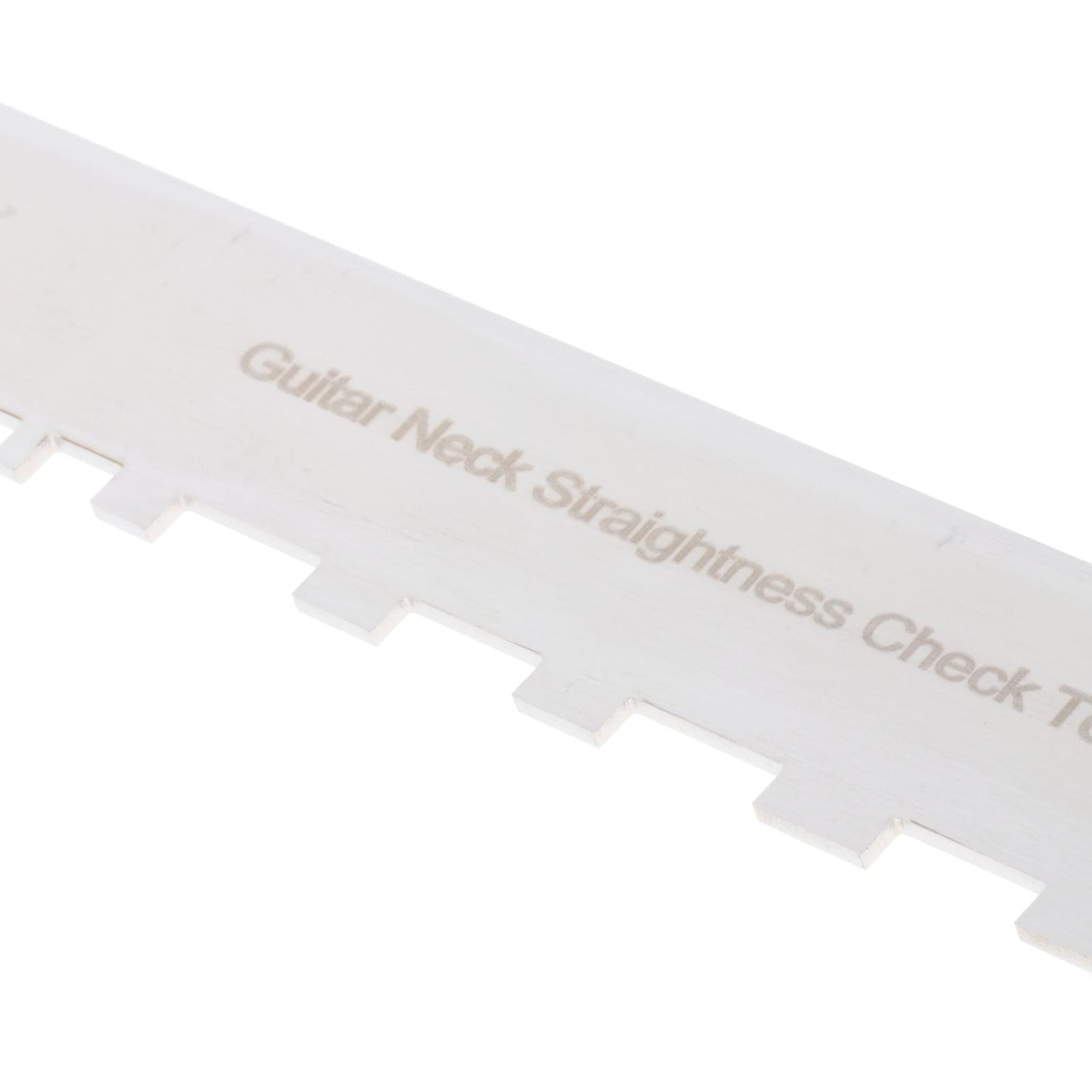 Guitar Neck Notched Straight Edge Fret Gauge Luthier Tool Stainless Steel