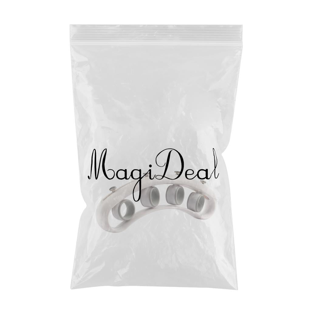 Guitar Finger Exerciser Guitar Piano Trainer Finger Speed Practice White