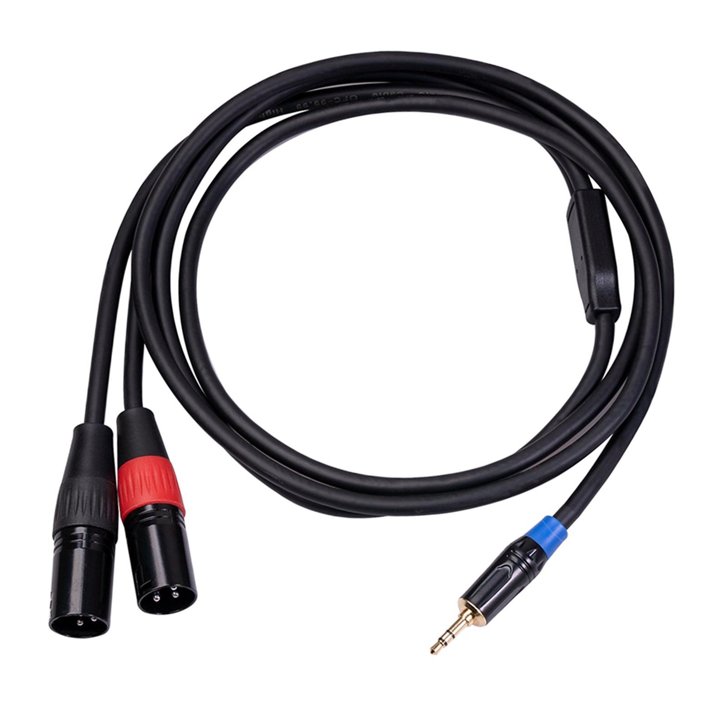 1pc Stereo Audio Cable Mini OFC Shield for Mixer PC Connection Livestream 3m
