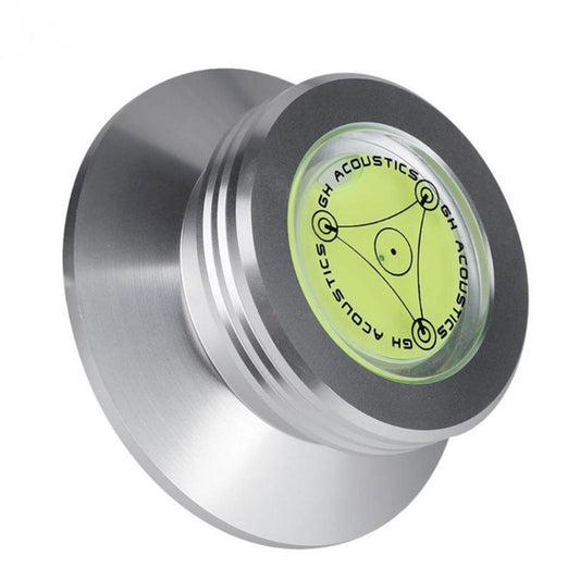 Record Clamp LP Disc Stabilizer Balance Measure Vibration for Turntable Silver