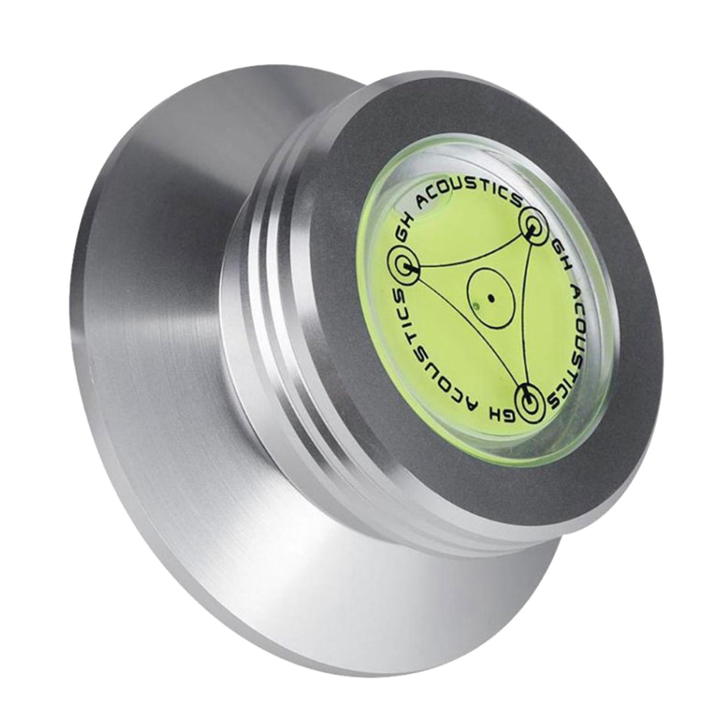 Record Clamp LP Disc Stabilizer Balance Measure Vibration for Turntable Silver