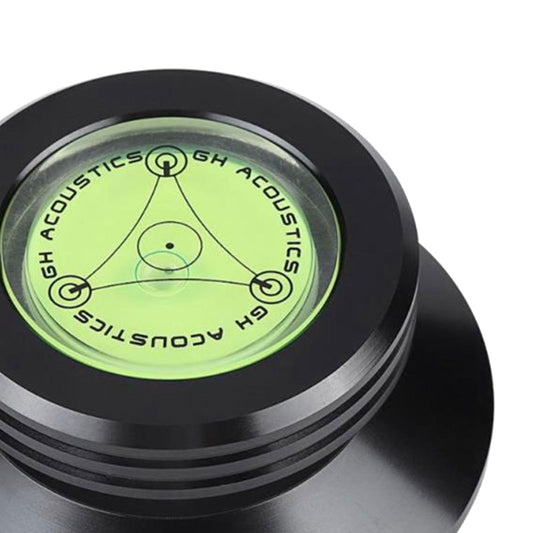 Record Clamp LP Disc Stabilizer Balance Measure Vibration for Turntable Black