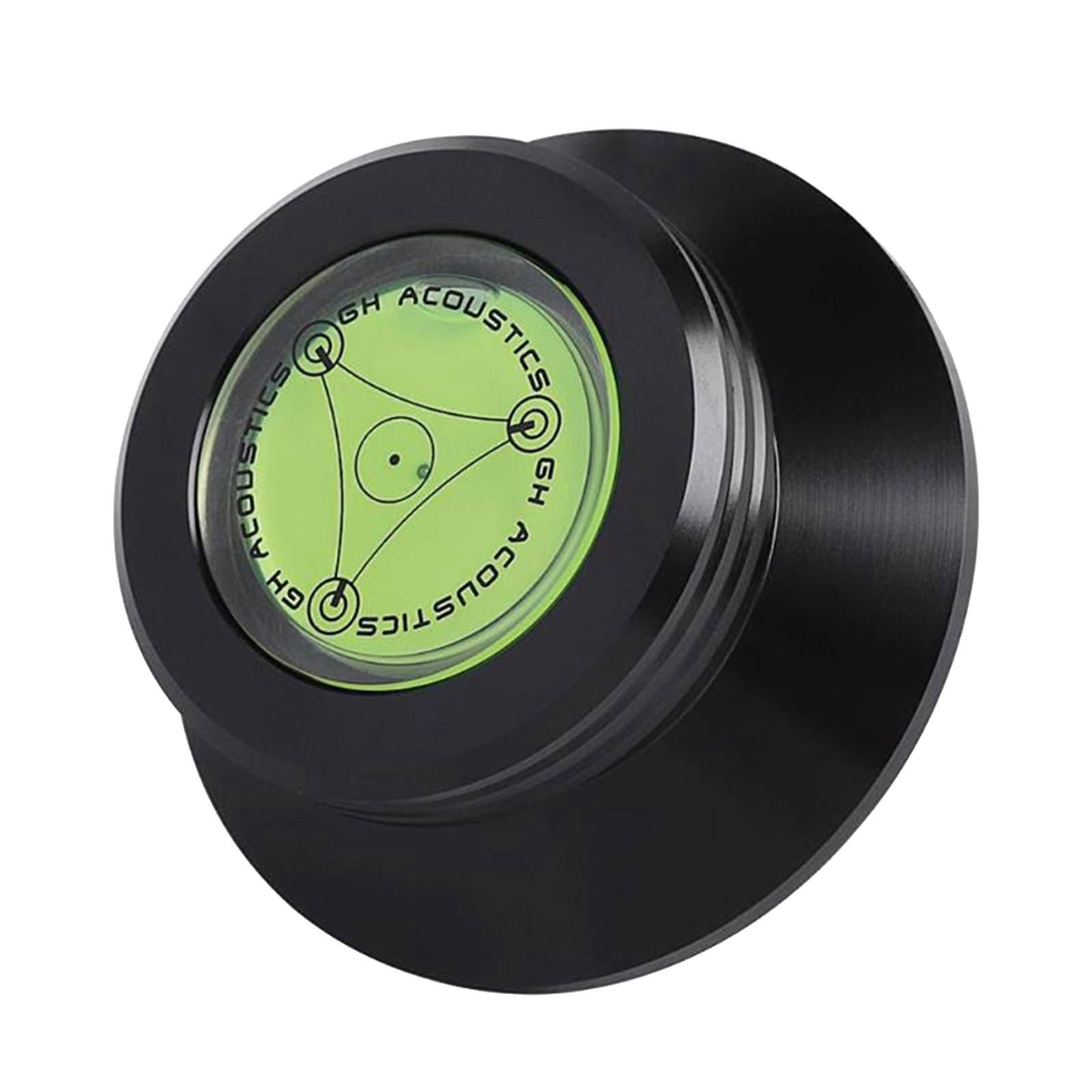 Record Clamp LP Disc Stabilizer Balance Measure Vibration for Turntable Black