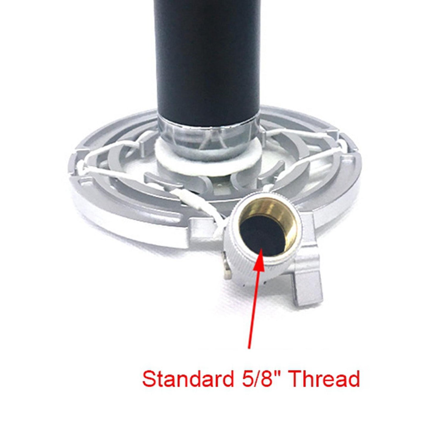 Professional Microphone Shock Mount Anti-Vibration Mic Stand Stage Chat Room T2
