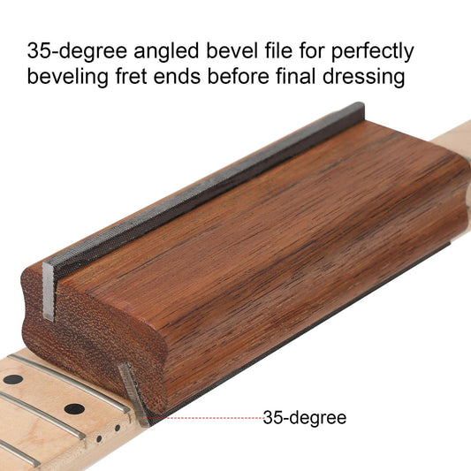 Guitar Fret Beveling File Fret End Dressing Professional Tools Luthier Tool