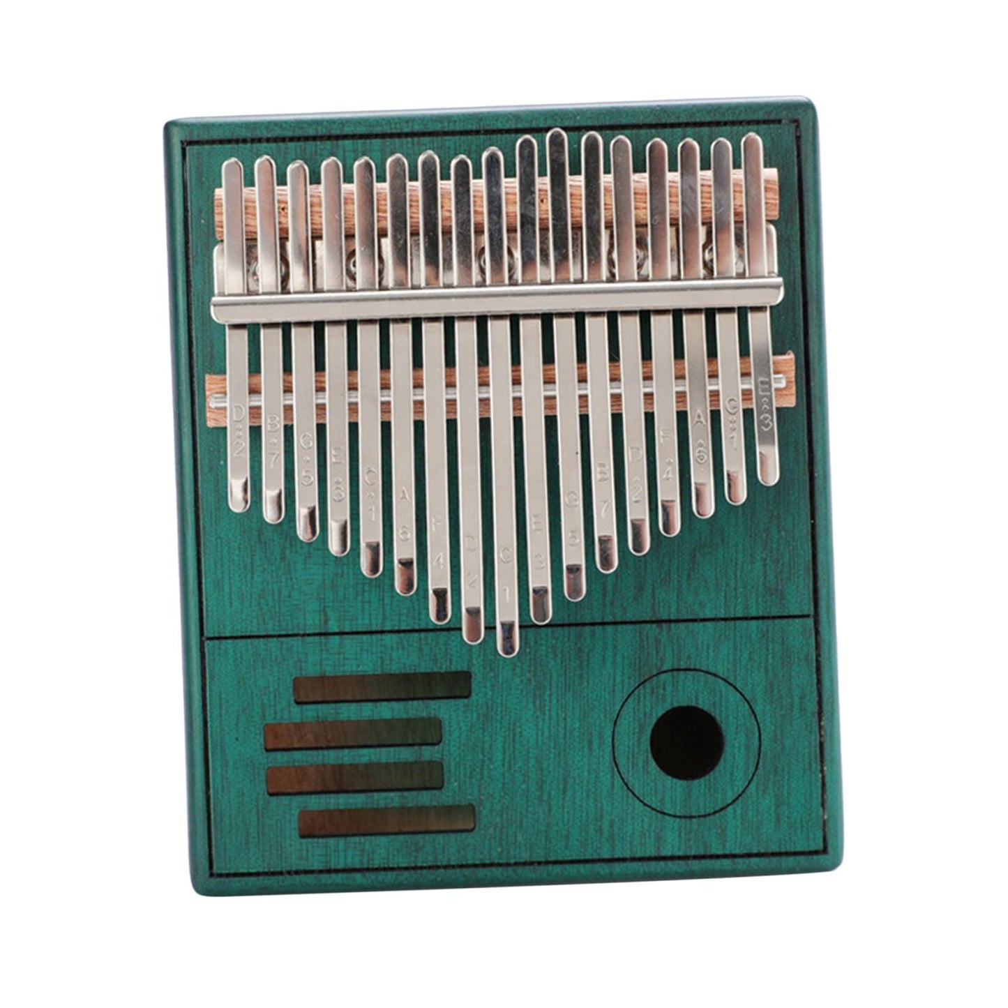 17 Keys Kalimba Thumb Piano Finger Piano Mbira Musical Instrument Gift Blue