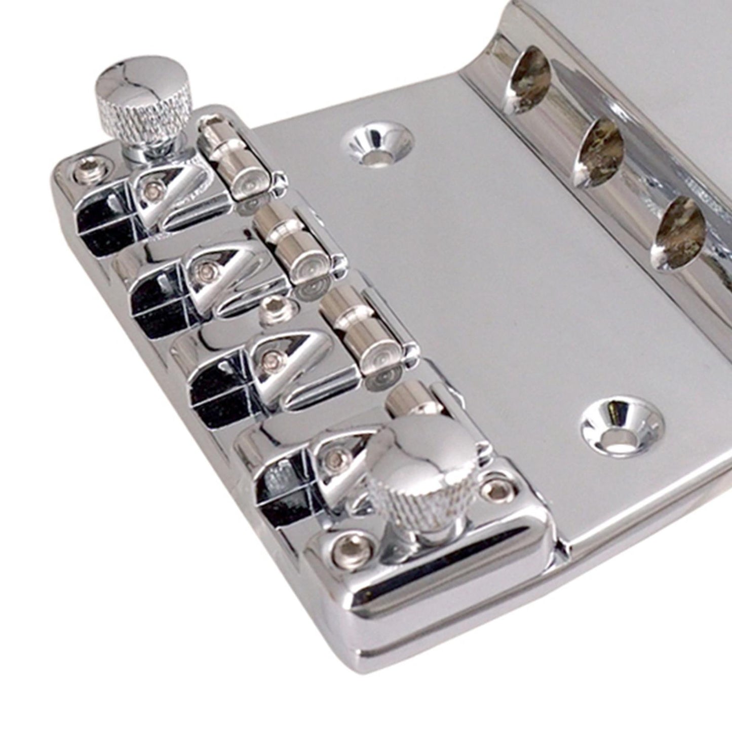 4 String Hard Tail Hardtail Fixed Bass Guitar Bridge Parts Accessory
