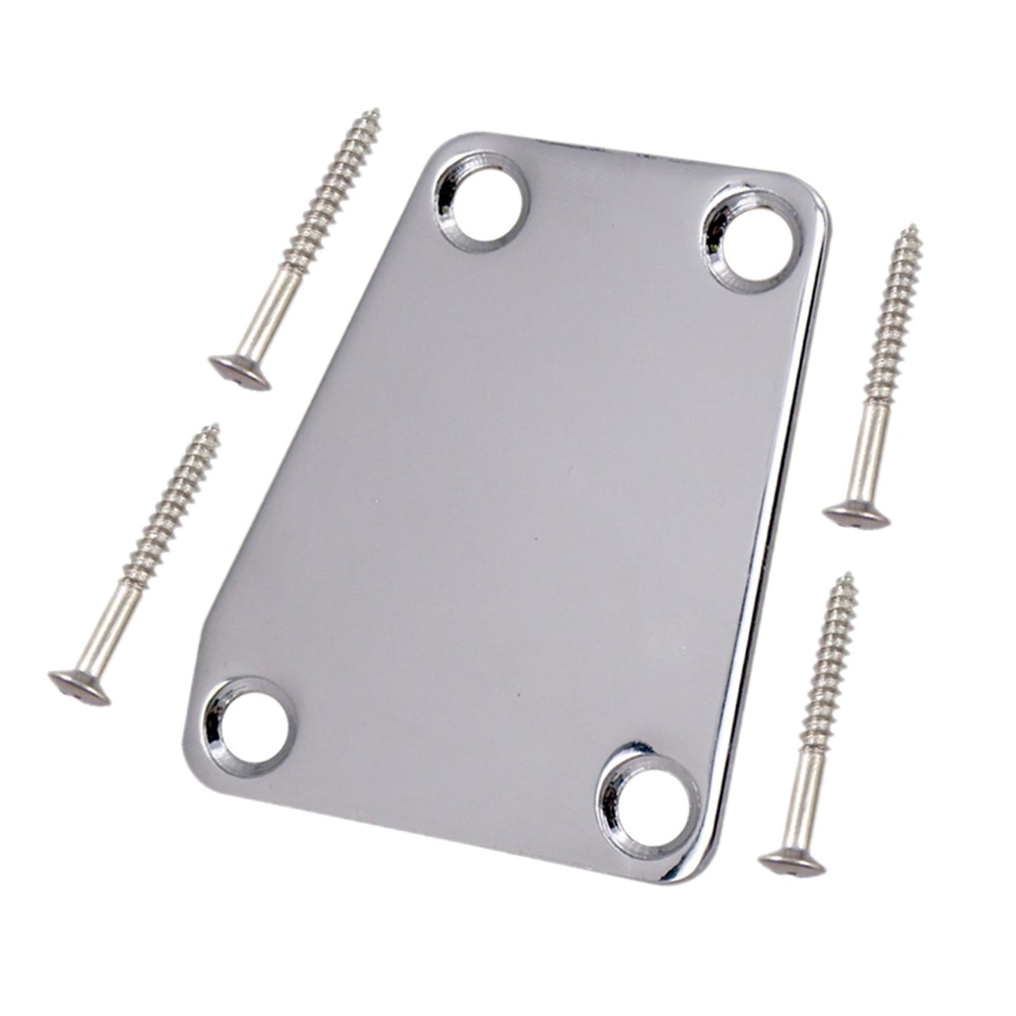 Electric Guitar Chrome Neckplate Fits for ST Electric Guitar Parts Accessory