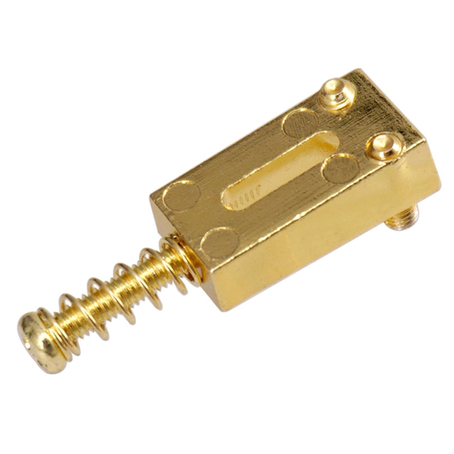 6x Bridge String Saddles Electric Guitar Part Accessory  Golden