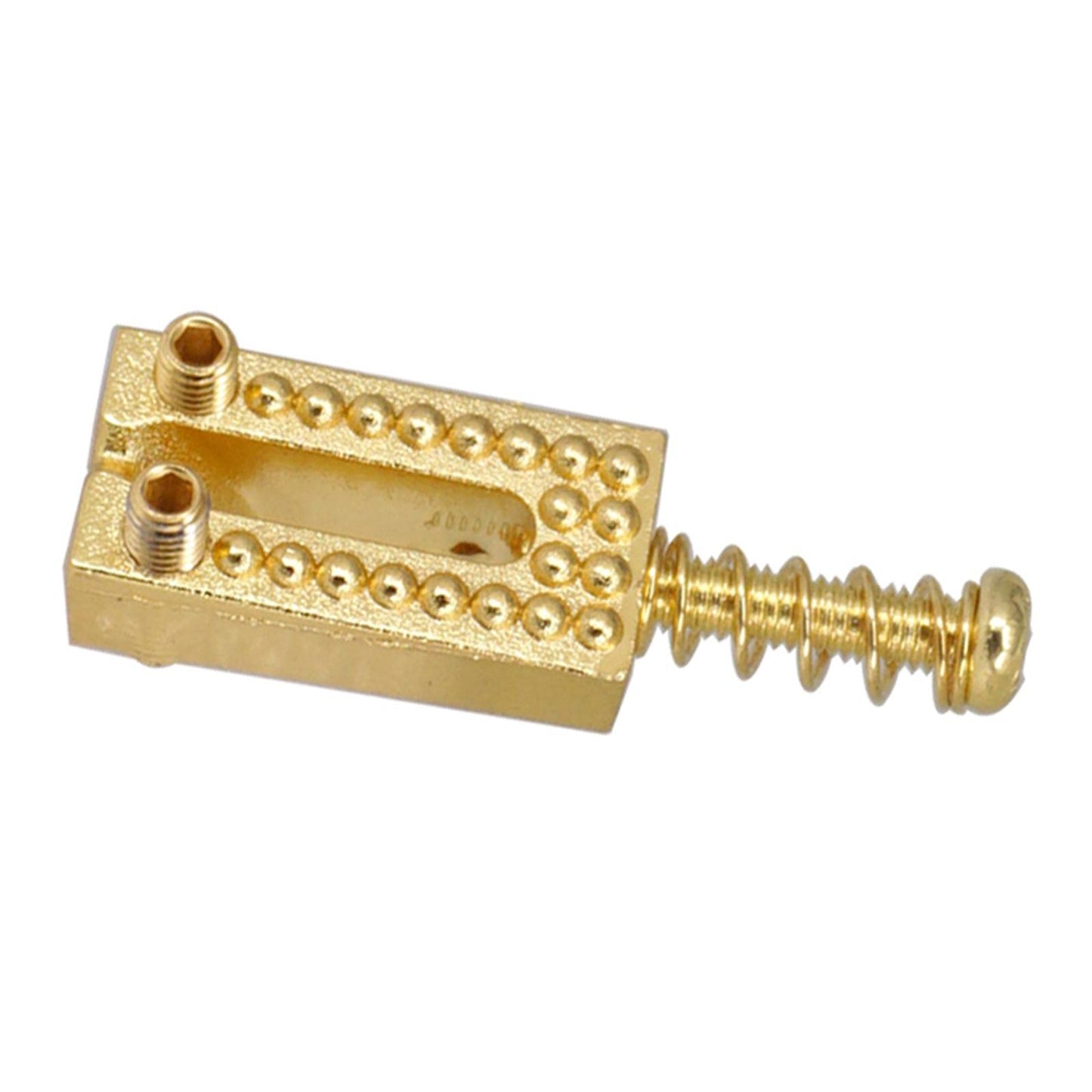 6x Bridge String Saddles Electric Guitar Part Accessory  Golden