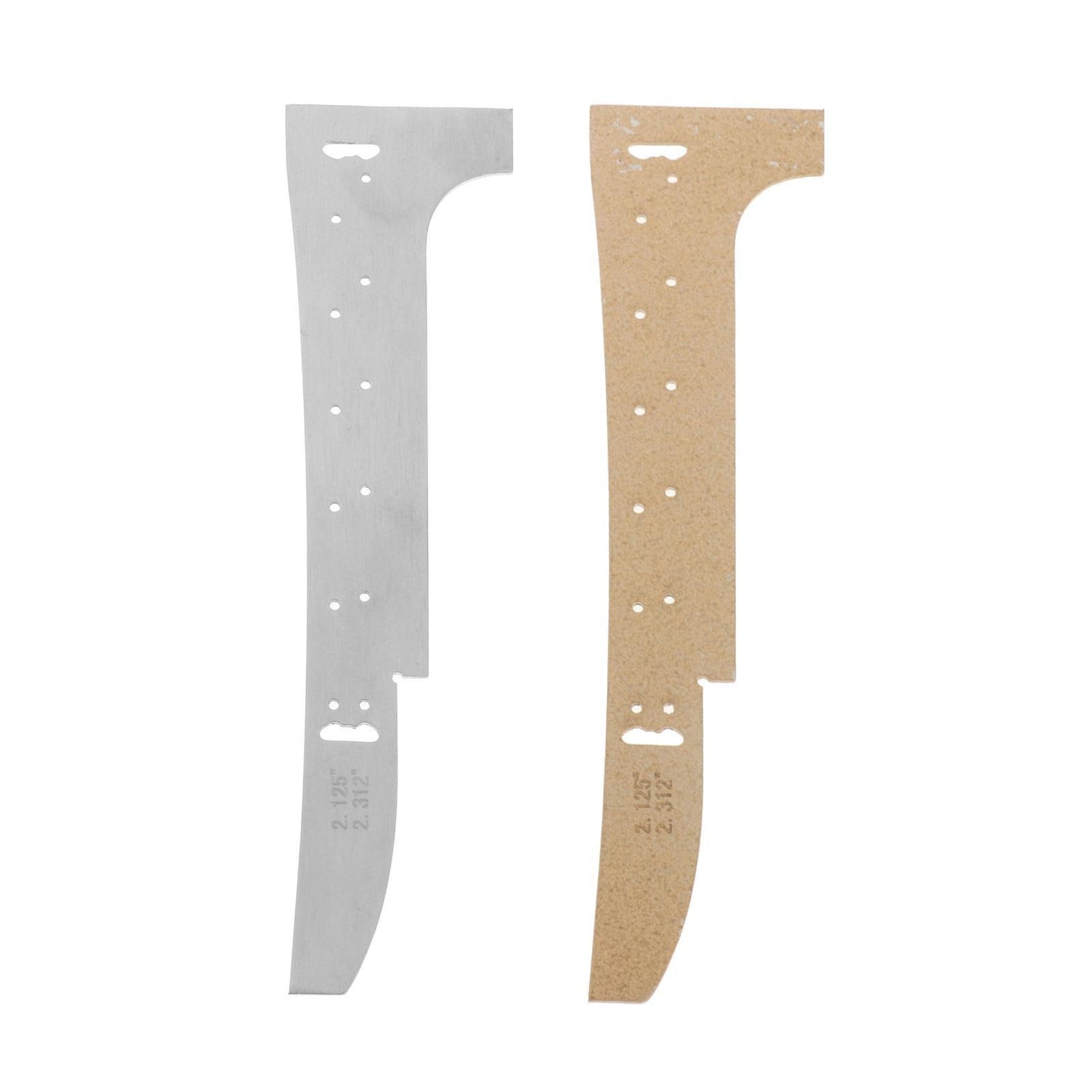 Guitar Luthiers Tool Fretboards Ruler for Electric Guitar Bass Accessories Golden